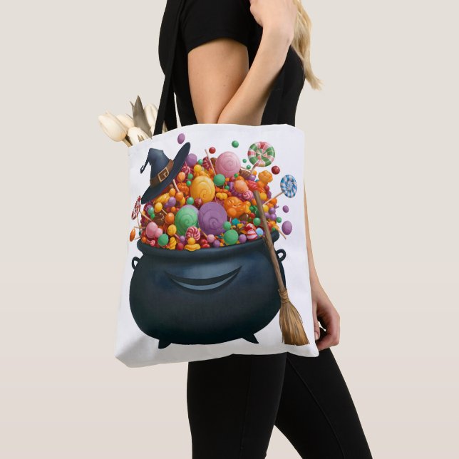 Bolso De Tela Cauldrón De Giggle & Gummies (Detalle)