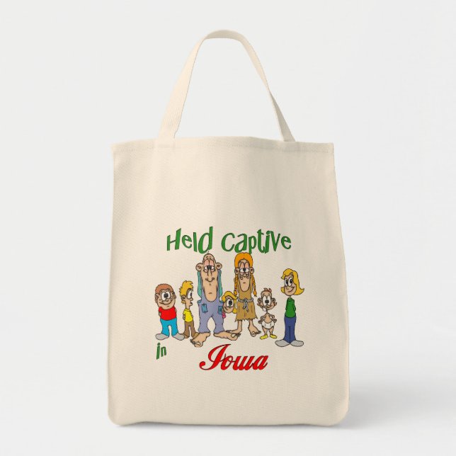 Bolso De Tela Cautivo en Iowa (Frente)