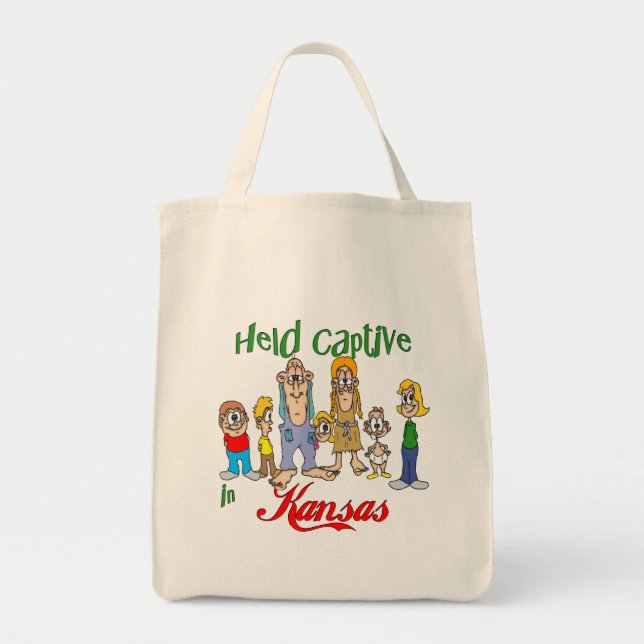 Bolso De Tela Cautivo en Kansas (Frente)