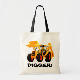 Bolso De Tela Cavador amarillo de los niños