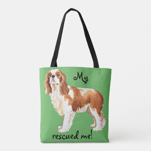 Bolso De Tela Cavalier de rescate (Reverso)