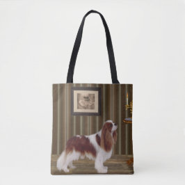 Bolso De Tela Cavalier King Charles Spaniel Dog Art