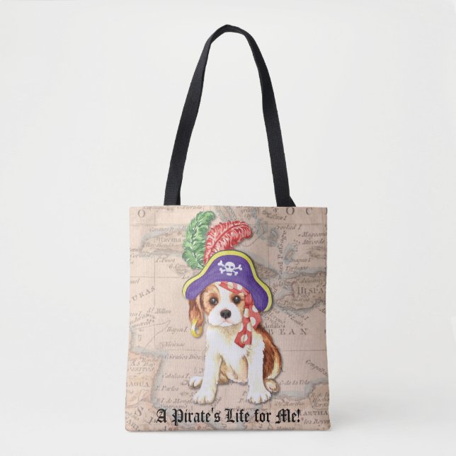 Bolso De Tela Cavalier Pirate (Anverso)