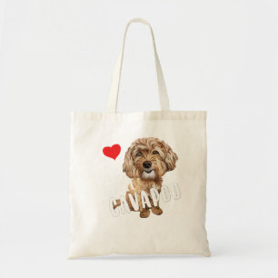 Bolso De Tela Cavapoo Mom Diseña Para Los Amantes Del Perro Curi