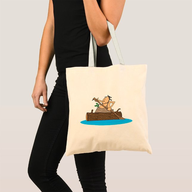 Bolso De Tela Caveman En Una Canoa (Subido por el creador)
