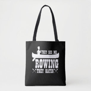 Bolso De Tela Cayak Gracioso Me Ven Remando