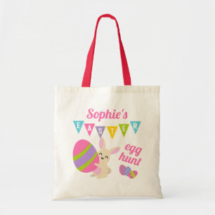 Bolso De Tela Caza de huevos de conejo de Pascua