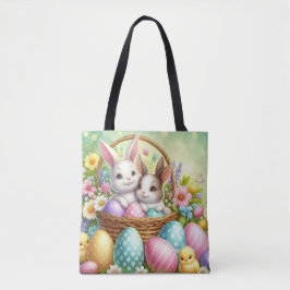 Bolso De Tela Caza de huevos de Pascua