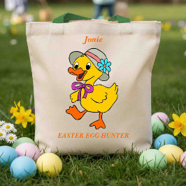 Bolso De Tela Caza de huevos de pascua de pollo de moda