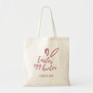 Bolso De Tela Caza personalizada de huevos de Pascua