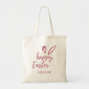 Bolso De Tela Caza personalizada de huevos de Pascua