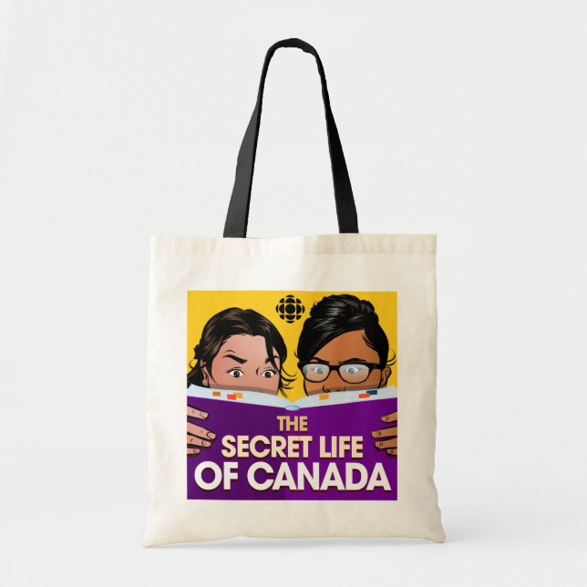 Bolso De Tela CBC La vida secreta de Canadá (Frente)