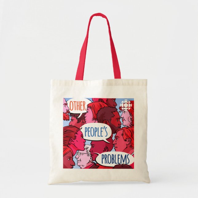 Bolso De Tela CBC Problemas de otras personas (Frente)