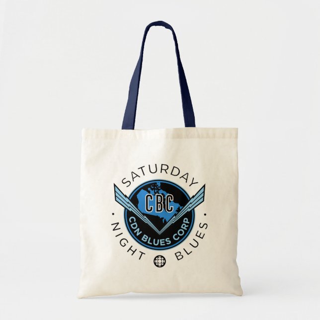 Bolso De Tela CBC Saturday Night Blues (Frente)