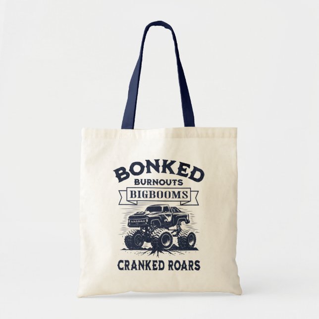 Bolso De Tela CDbonkedburnouts (Frente)