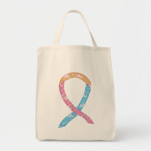 Bolso De Tela CDH Awareness Ribbon Personalizado Art Tote Bag