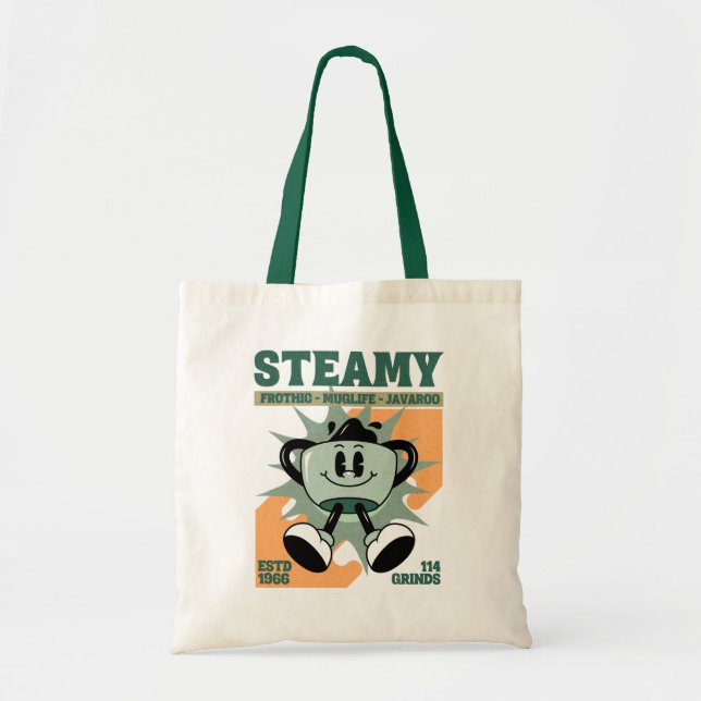 Bolso De Tela CDsteamyfro (Frente)
