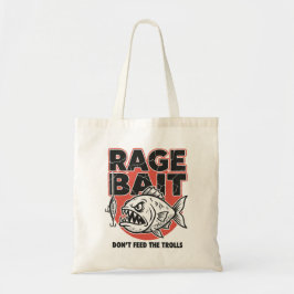 Bolso De Tela Ceba de Ira, No Alimentes a los Trolls