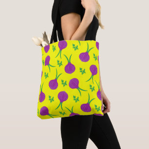 Bolso De Tela Cebollas