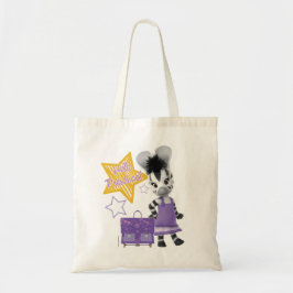 Bolso De Tela Cebra descarada preescolar de ZOU hola pequeña