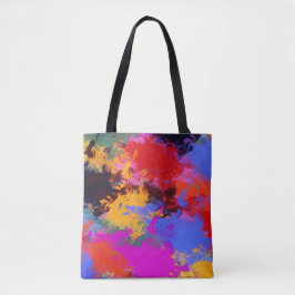 Bolso De Tela Cebra pintada