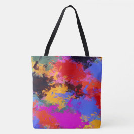 Bolso De Tela Cebra pintada