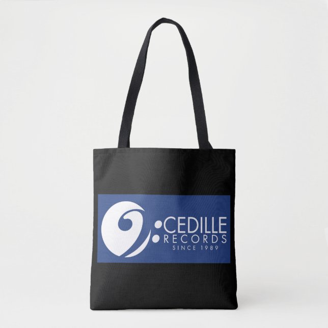 Bolso De Tela Cedille Records Tote Bag (Anverso)