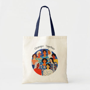 Bolso De Tela Celebra Mujeres Poderosas   Amigas   Para Ella
