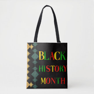Bolso De Tela Celebración de 100 años del Mes de la Historia Neg