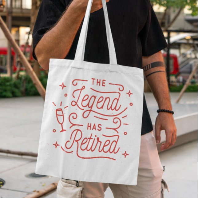 Bolso De Tela Celebración de la jubilación (Subido por el creador)