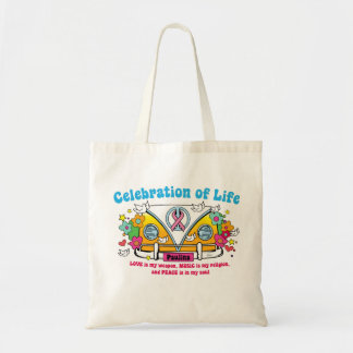Bolso De Tela ¡Celebración de la vida!  Tote