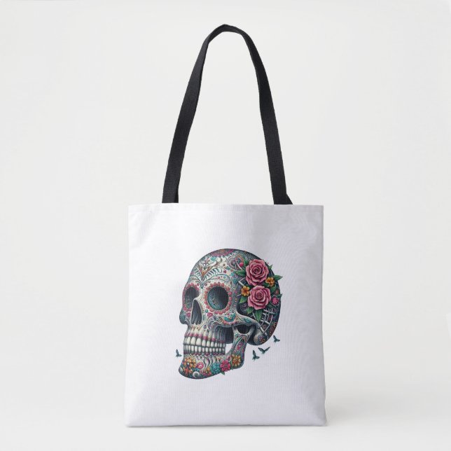 Bolso De Tela Celebración de la vida y la muerte (Anverso)