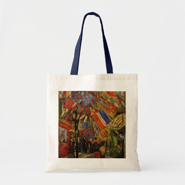 Bolso De Tela Celebración del 14 de julio en París por Vincent v (Frente)