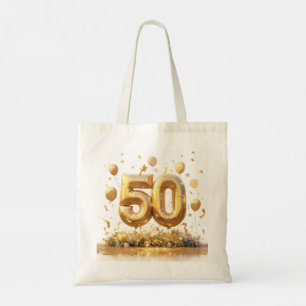 Bolso De Tela Celebración del 50 de Oro