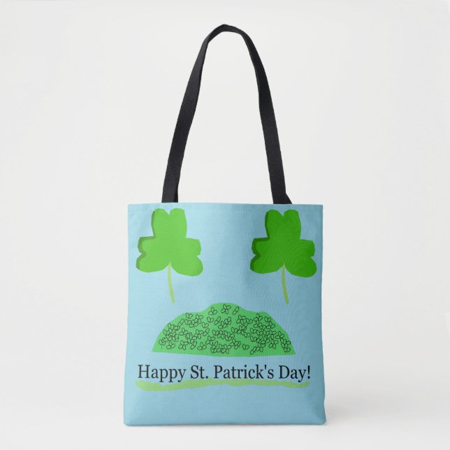 Bolso De Tela Celebración del Día de San Patricio (Anverso)