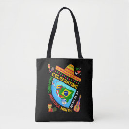 Bolso De Tela Celebración del MES del PATRIMONIO HISPANO