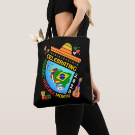 Bolso De Tela Celebración del MES del PATRIMONIO HISPANO