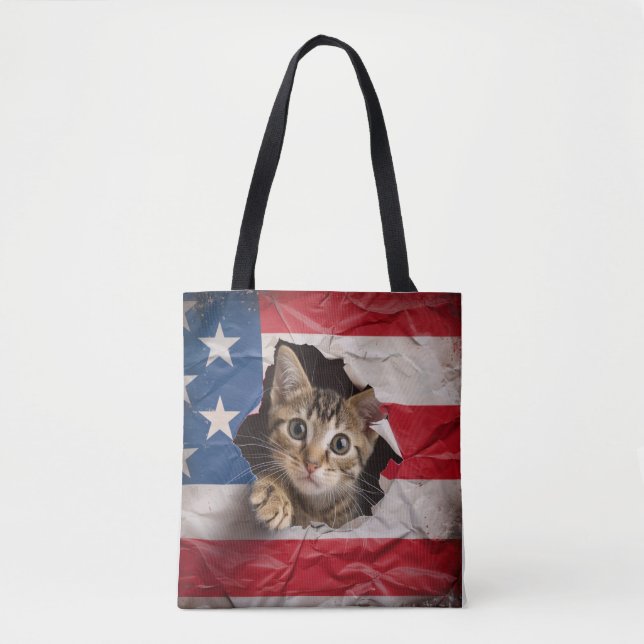 Bolso De Tela Celebración patriótica (Anverso)