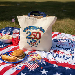 Bolso De Tela celebración USA 250