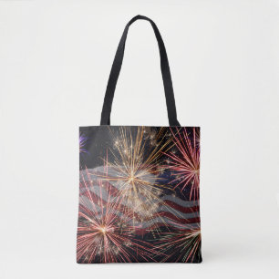 Bolso De Tela Celebrando a Estados Unidos