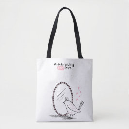 Bolso De Tela Celebrando el amor propio
