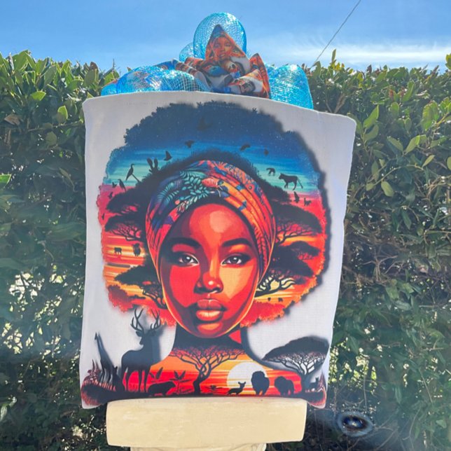 Bolso De Tela Celebrando la asombrosa belleza africana (Subido por el creador)