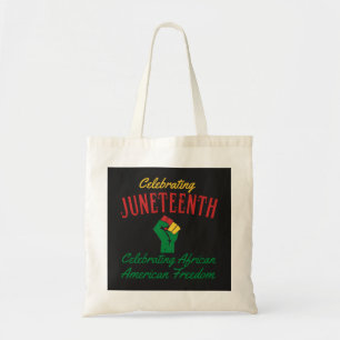 Bolso De Tela Celebrando la libertad africana de junio