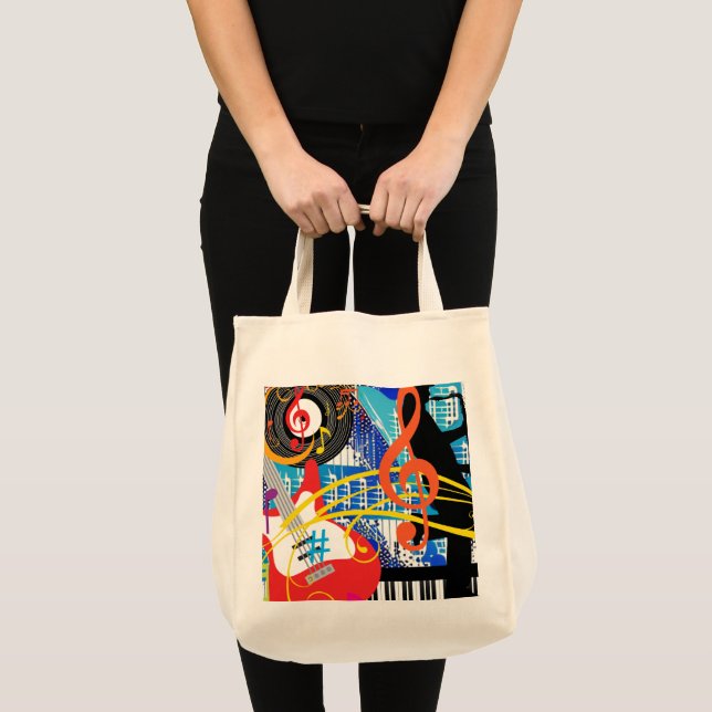 Bolso De Tela Celebrando la música (Anverso (producto))