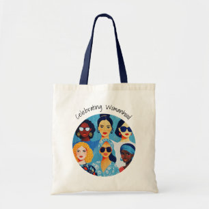 Bolso De Tela Celebrar a mujeres poderosas   Amigos   Para ella