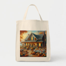 Bolso De Tela Celebrar el Bounty de Otoño con un acogedor encant