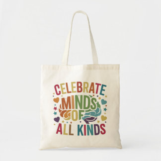 Bolso De Tela Celebrar mentes de todo tipo