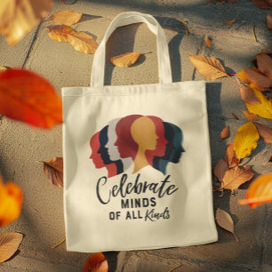 Bolso De Tela Celebrar mentes de todo tipo
