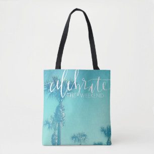 Bolso De Tela Celebre el fin de semana