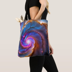 Bolso De Tela "Celestio" - Nebulosa y galaxias